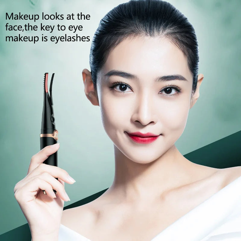 Heizbarer Wimpernformer USB aufladbar Elektrisch - Schnell, Natürlich, 24-Stunden Curl