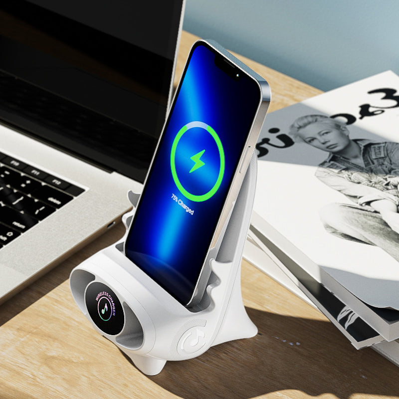 Mini-Stuhl kabelloses Schnellladegerät multifunktionale Telefonhalter