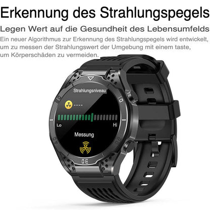 Zelara AMOLED Business ECG/HRV Blutzucker-Gesundheits-Smartwatch