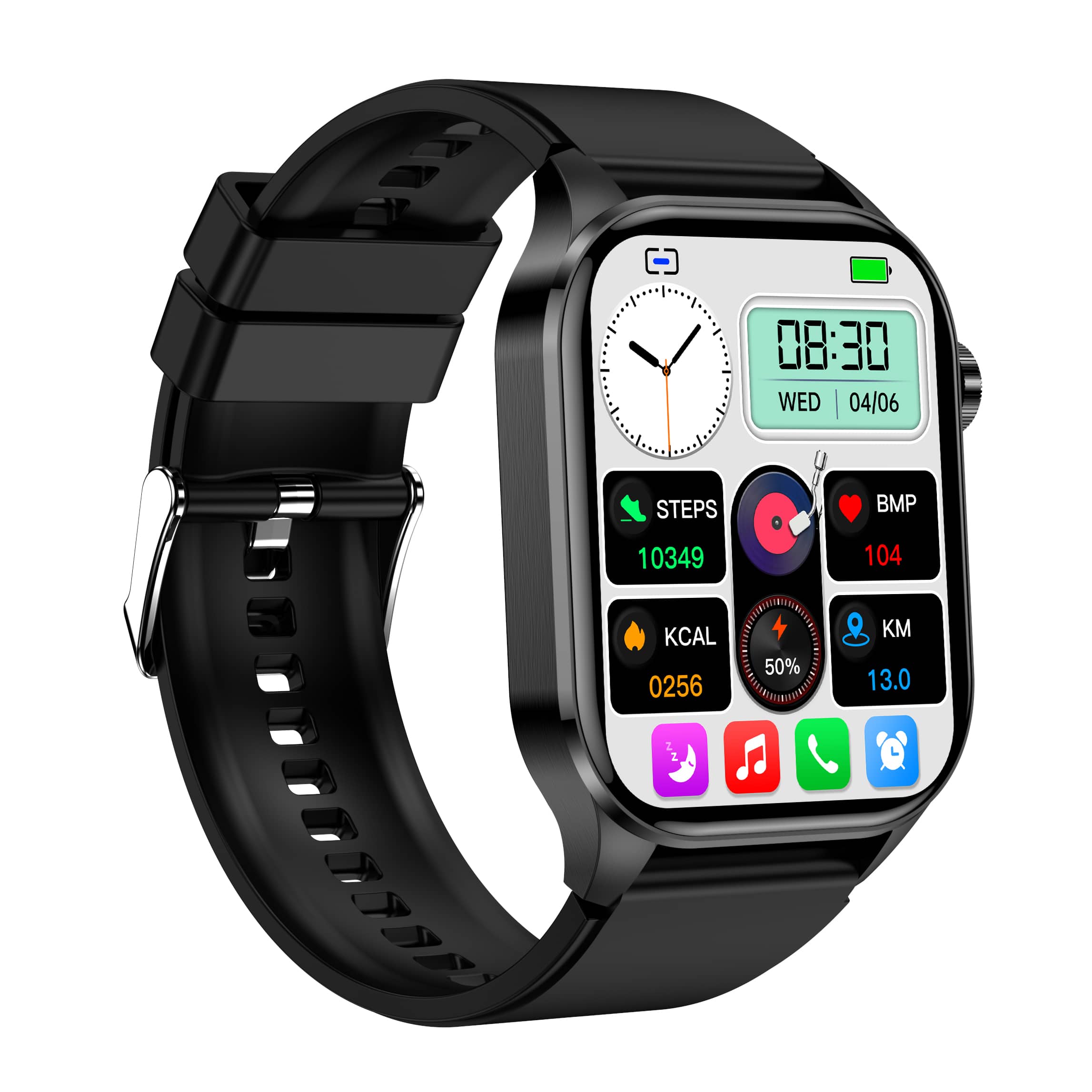 Zelara EKG/EKG Blutzucker Blutdruck Anruf Intelligentes Gesundheitsmanagement Smart Watch