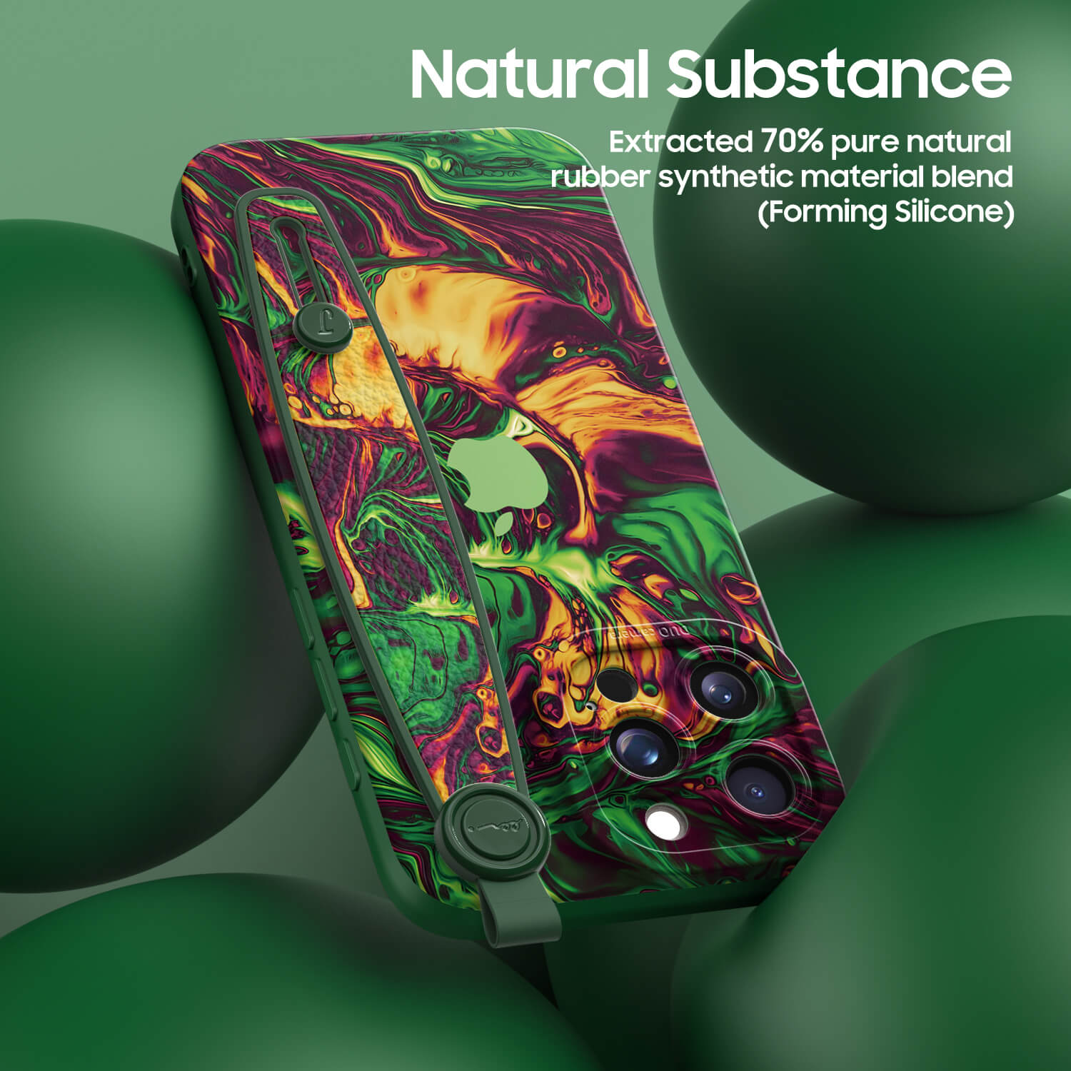 Seeleneruption | Multifunktionale Handgelenktaschenhülle für iPhone-Serie