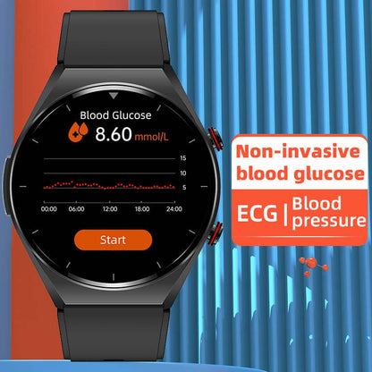 Zelara Ein-Klick-Blutzucker-Blutdruck-EKG/EKG HRV-Herzmessung Suga Pro Health Smart Watch