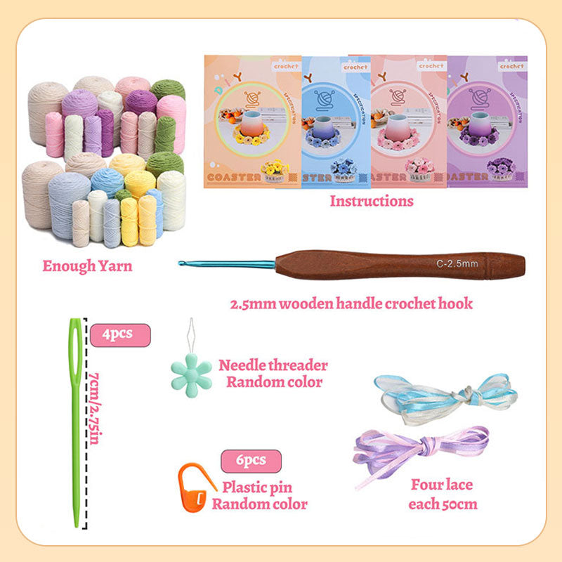 【DIY Kit】Handgemachte Diy Maiglöckchen Untersetzer