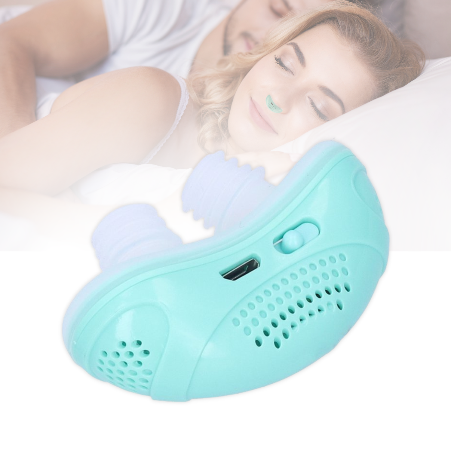 Micro CPAP Schlafapnoe-Maschine für Reisen &amp; Anti-Schnarchen - CPAP-Gerät Alternative