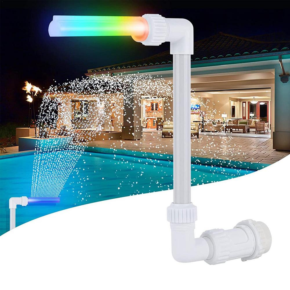 Swimming Pool Fountain Spray mit lumineszenten Licht