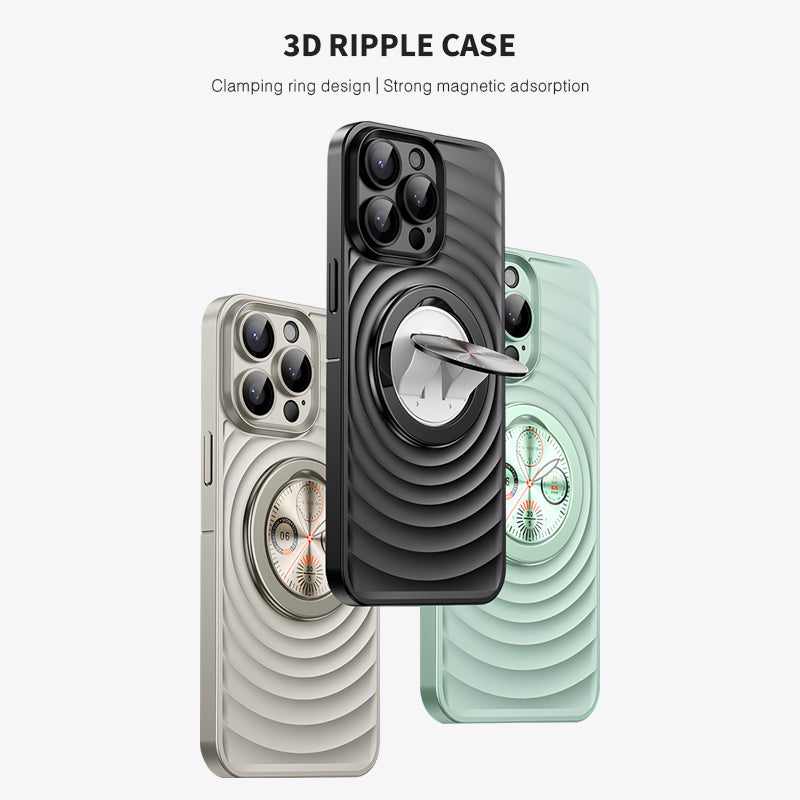 Avocadogrün | iPhone Ripple Halterung Hülle