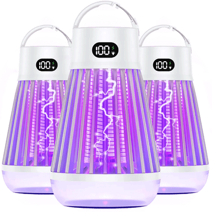 Tragbarer Insektenvernichter mit UV-Licht – Chemiefrei, Leise &amp; USB-Akku für Terrasse &amp; Camping