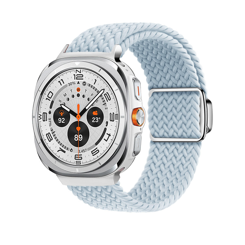 Magnetische Schnalle gewebtes Nylonarmband für Samsung Galaxy Watch Ultra