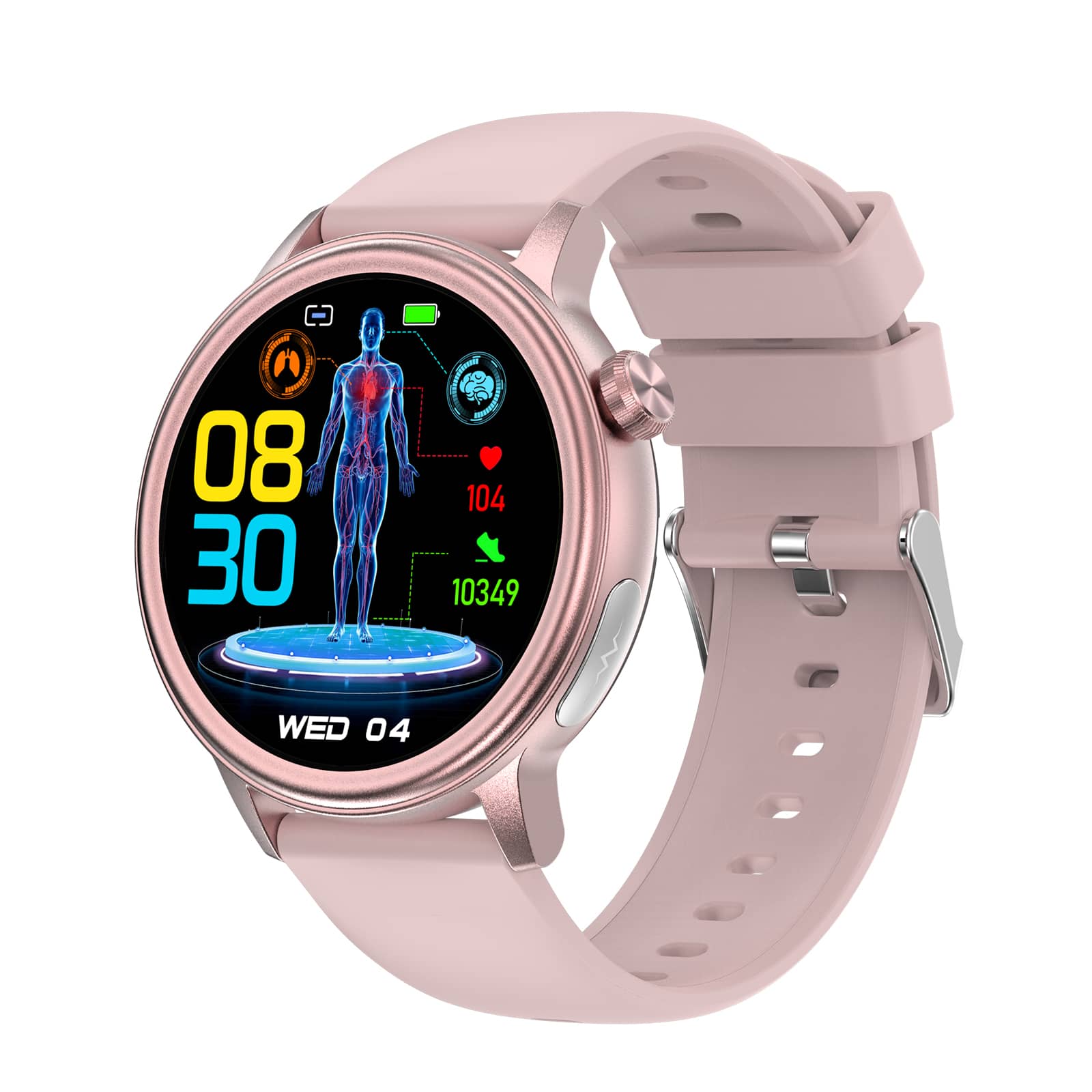 Zelara Professional ECG/EKG Suga Pro Health Smart Watch Nicht-invasive Blutzucker- und Drucküberwachung