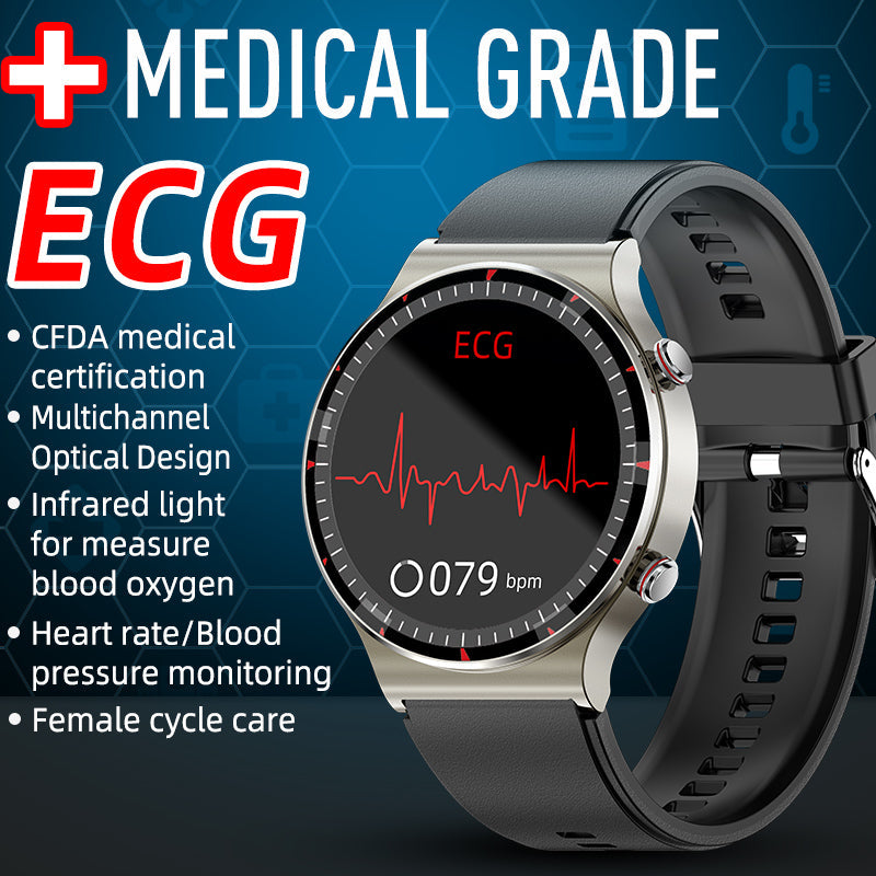 Zelara PRO 1 EKG/EKG Blutdruck Herzfrequenz Gesundheitsüberwachung Smart Watch