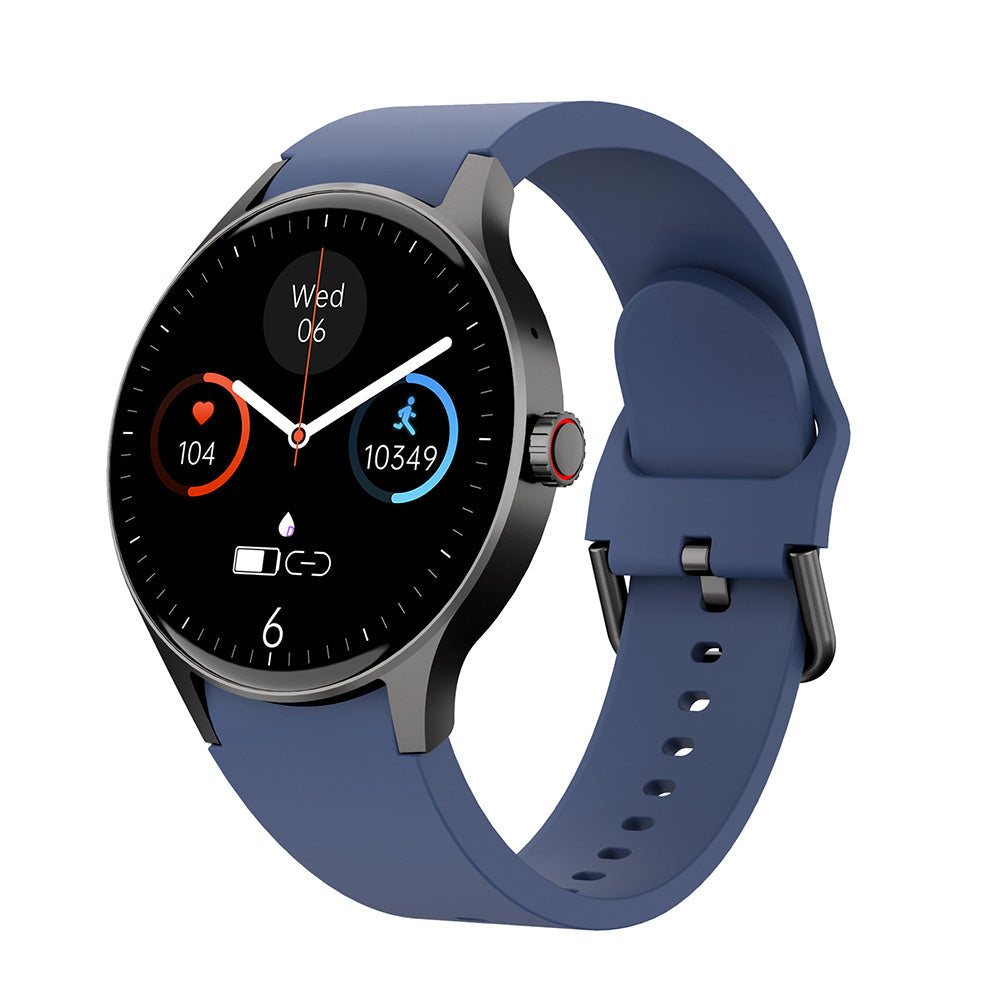 Zelara BCY9Pro Blutdruck-, Herzfrequenz-, Blutsauerstoff- und Blutzuckerüberwachung Bluetooth Sprechen Musik abspielen Gesundheit Wasserdichte Smartwatch