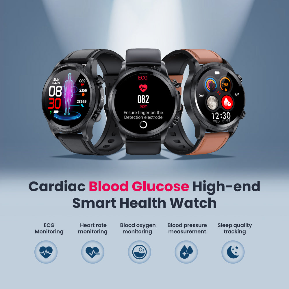 Zelara BCE400 EKG/EKG Blutdruck SPO2 Herzfrequenz Fitness Tracker Wasserdichte Smart Watch