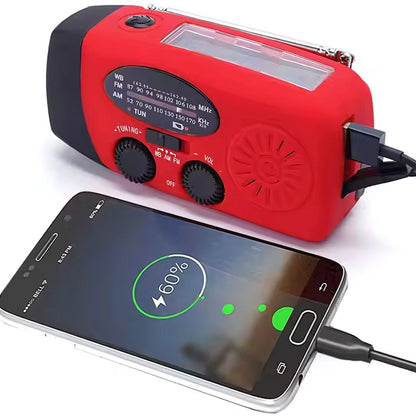 Ultimative Notfallradio mit Powerbank &amp; SOS-Funktion