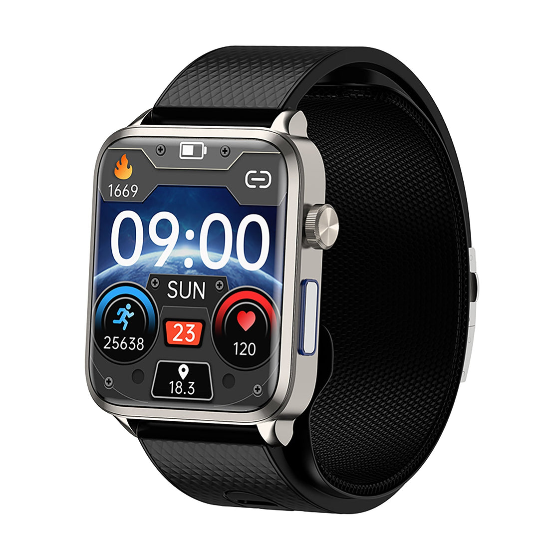 Hochpräzise Airbag-Blutdruck-Smartwatch ECG-Herzfrequenz-Blutzucker Harnsäure Blutfette Blutsauerstoff Schlaf