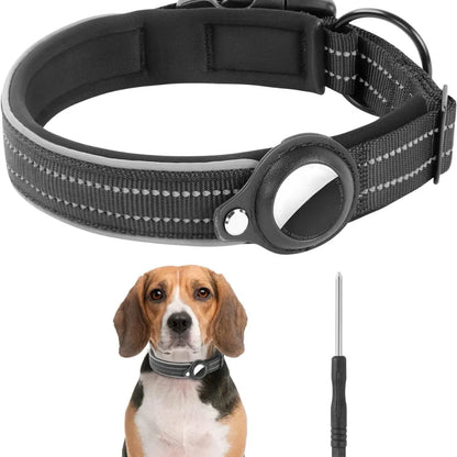 SafePaw – Das stilvolle AirTag Hundehalsband für maximale Sicherheit unterwegs