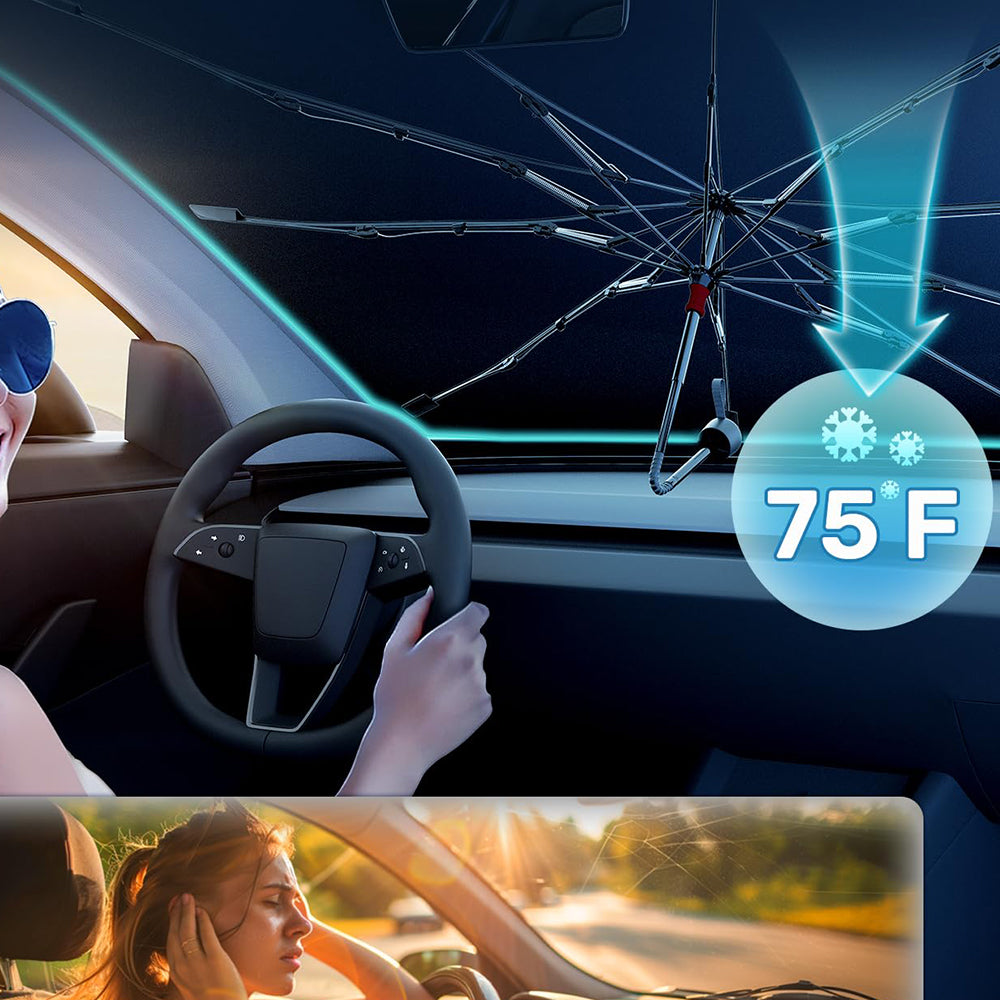 Zelara Sonnenblende Forrude – Effektiver UV-Schutz und erfrischende Sonnenverdeckung für das Auto