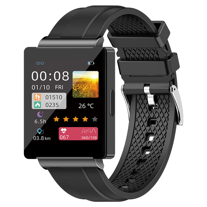 Zelara BCKS01 Smartwatch NFC Blutzucker Herzfrequenz Blutdruck Bluetooth Smart Sportuhr