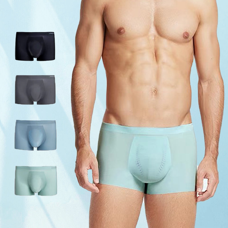 🎁Hot Sale 49% Rabatt⏳Herren Eis-Seiden Leichte Boxer-Briefs