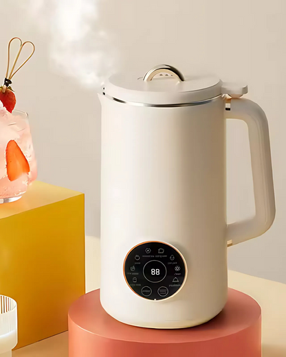 Nussmilchmaschine für Mandel-, Cashew- und Hafermilch - Einfach zu bedienen, BPA-frei und kompakt für die Hausküche