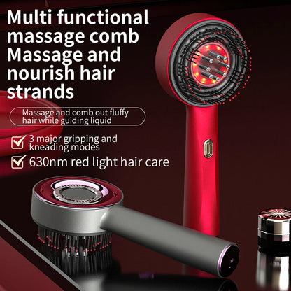 3-in-1 Rotlich Kopfhautmassagegerät
