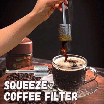 Kaffeefilter zum Auspressen