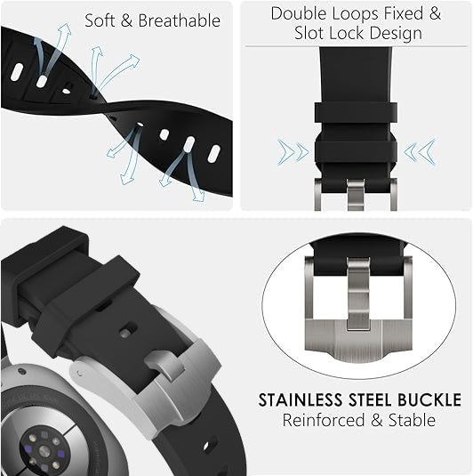 Luksus AP Mod Silikonarmband für Samsung Watch Ultra