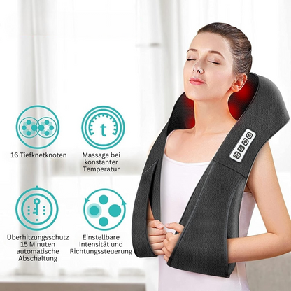 Shiatsu-Massagekissen mit Infrarot - FlowRelief