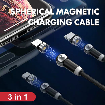 360° Magnetisches Ladekabel