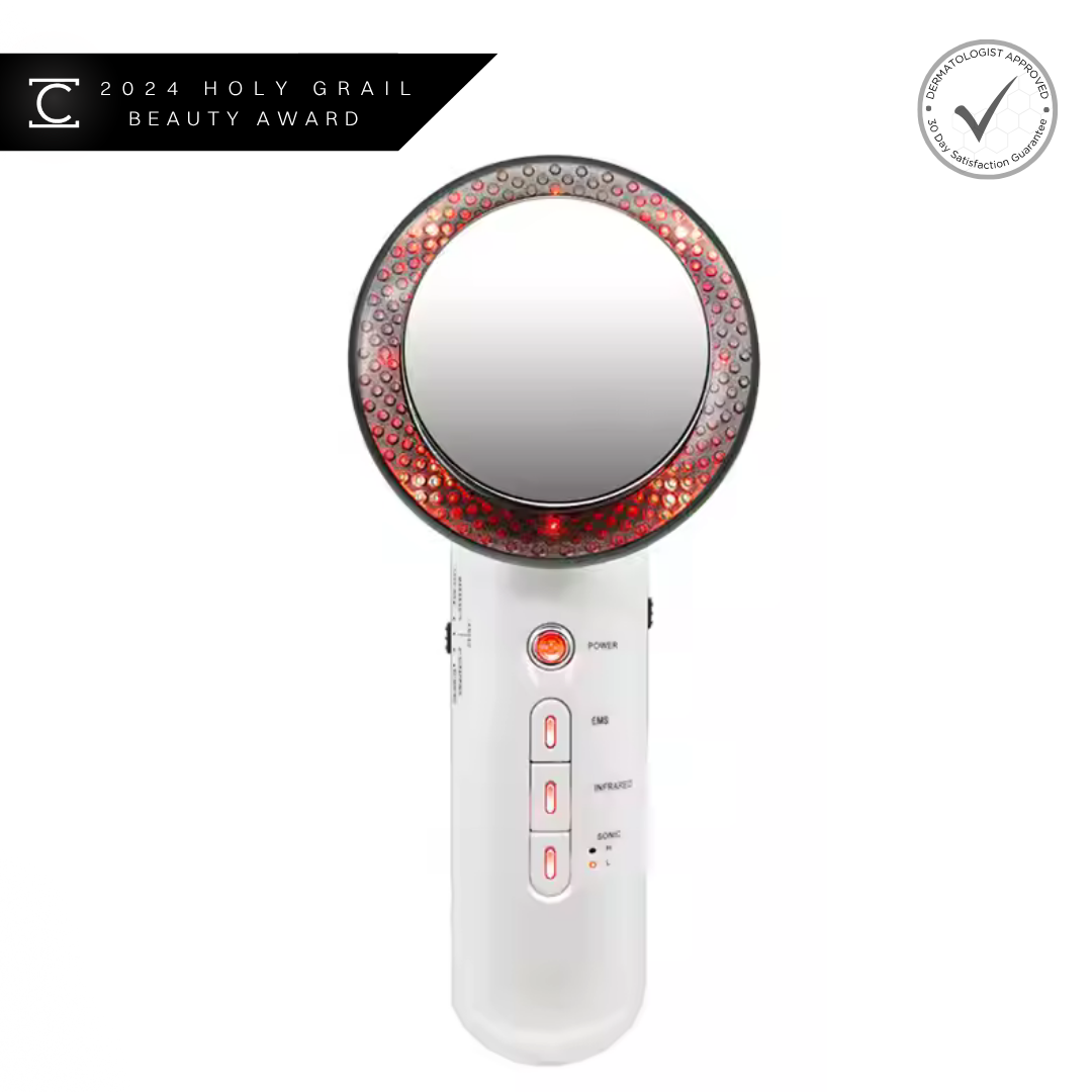 Ultraschall Cavitation Gerät zur Fettreduktion – EMS &amp; Rotlicht für Hautstraffung und Körperformung zu Hause