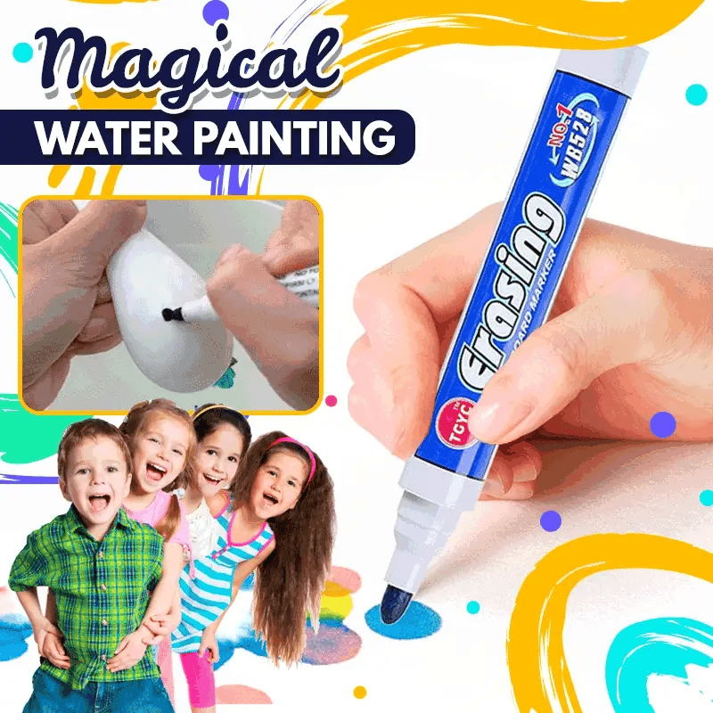Magischer Wasser-Malstift | Schwimmende Zeichnungen | Perfekt für Paaseier &amp; Kinder
