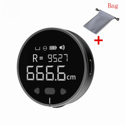 Smart Elektronischer Messschieber Tape – HD LCD Wiederaufladbares digitales Messwerkzeug für Linien, Kurven und Objekte
