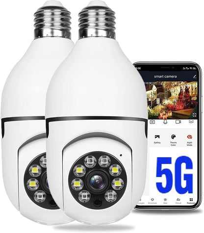 Drahtlose Wifi Lichtbirne Kamera Auflösung 1080 Pixel 200 Watt