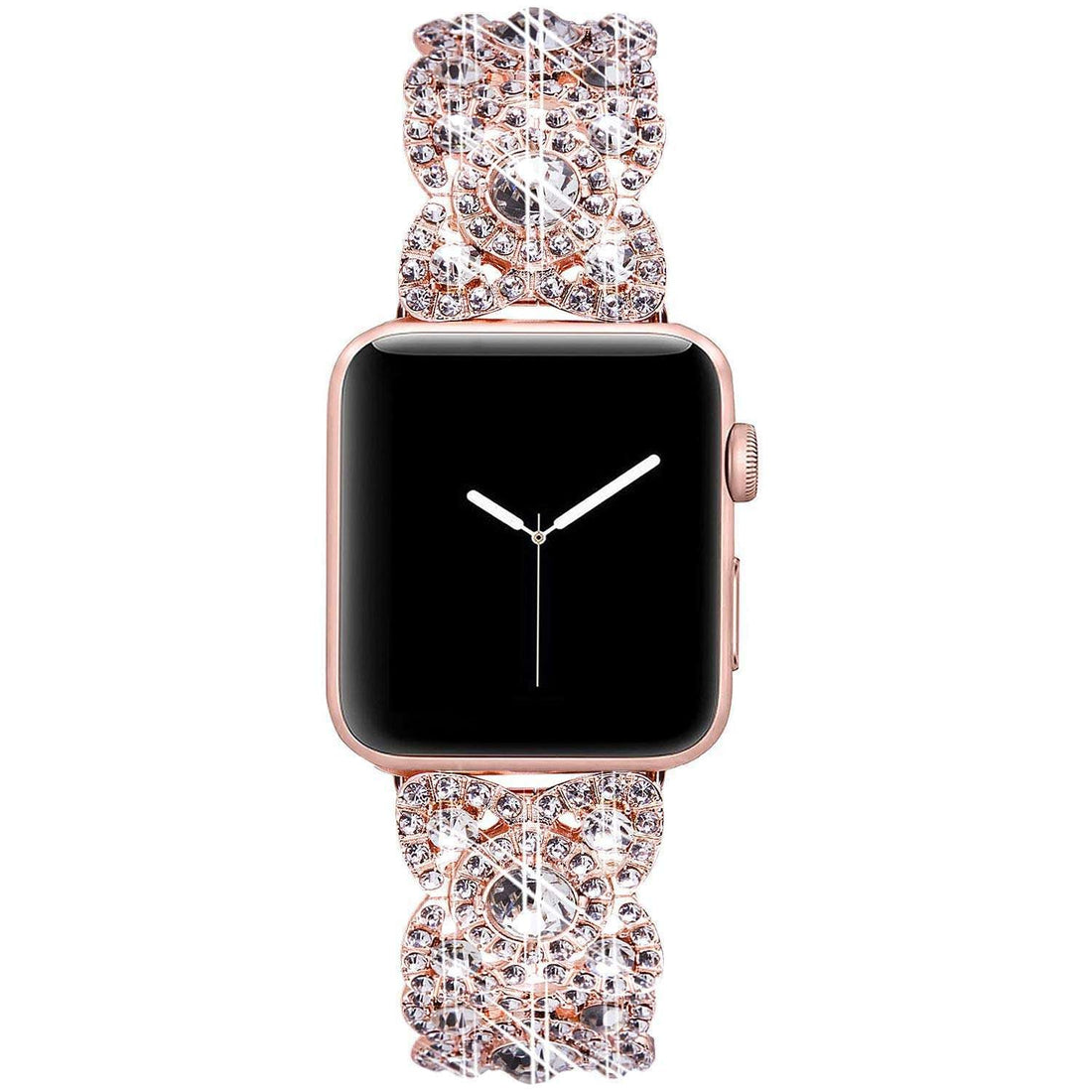 Blume Metall Diamant Band für Apple Watch