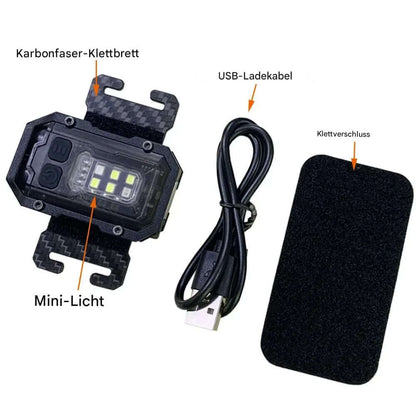 Taktische LED Taschenlampe, wiederaufladbar, Mini