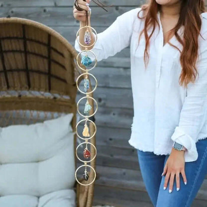 7-Chakra Edelstein Dekoration - Harmonie &amp; Wohlbefinden