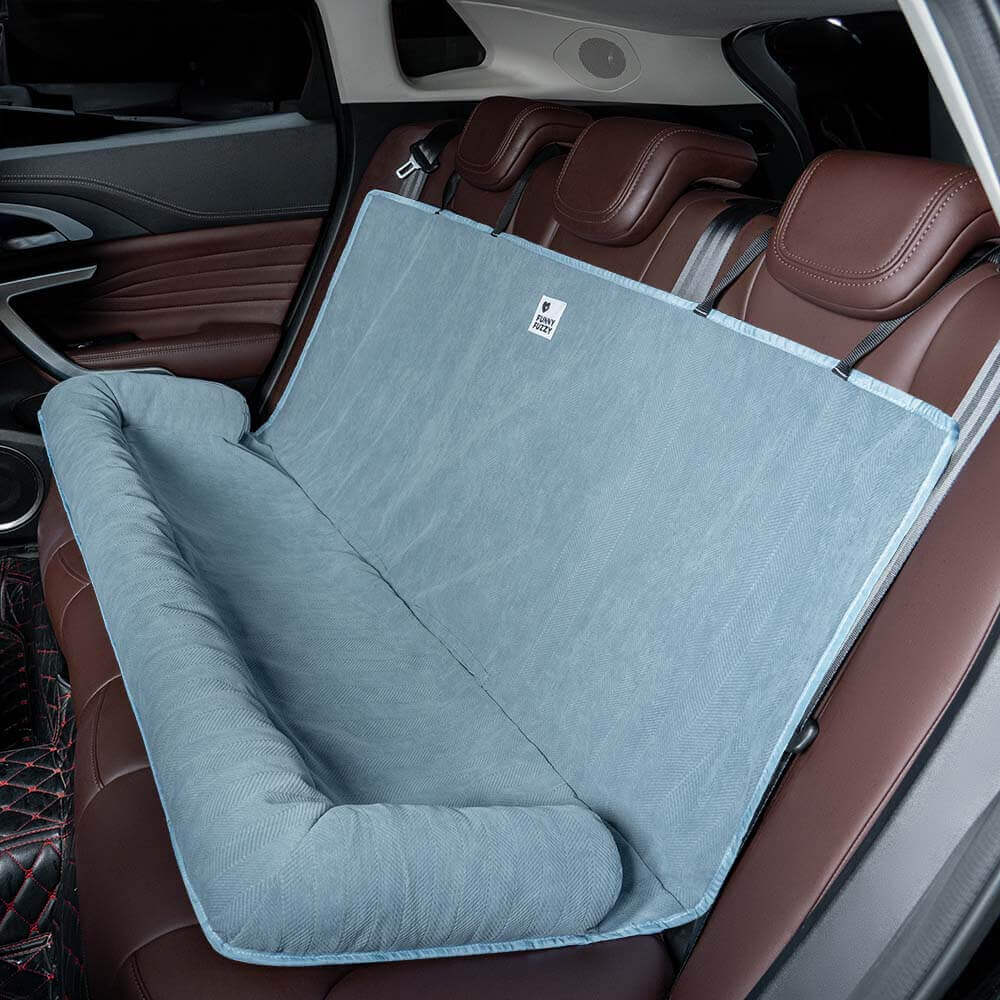 Hundeautositz &amp; Schutzdecke 2-in-1