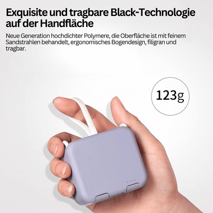 Zelara Powerbank 4000mAh - Kompakt &amp; Leistungsstark