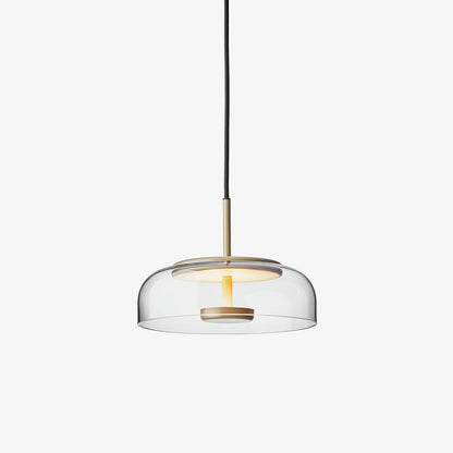 Moderne Pendelleuchte - Messing &amp; Glas