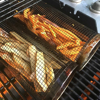 FlameMaster™ BBQ-Grillkorb | Perfekte Grillmomente | Antihaft &amp; Spülmaschinengeeignet