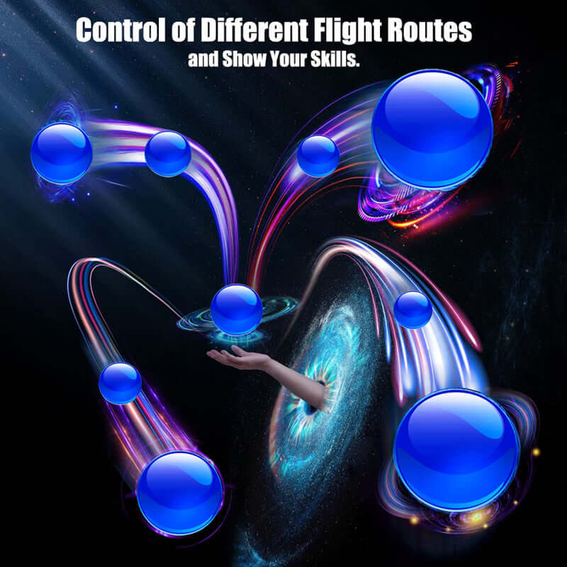 LED-Leuchtball - Magischer Flugball &amp; Boomerang