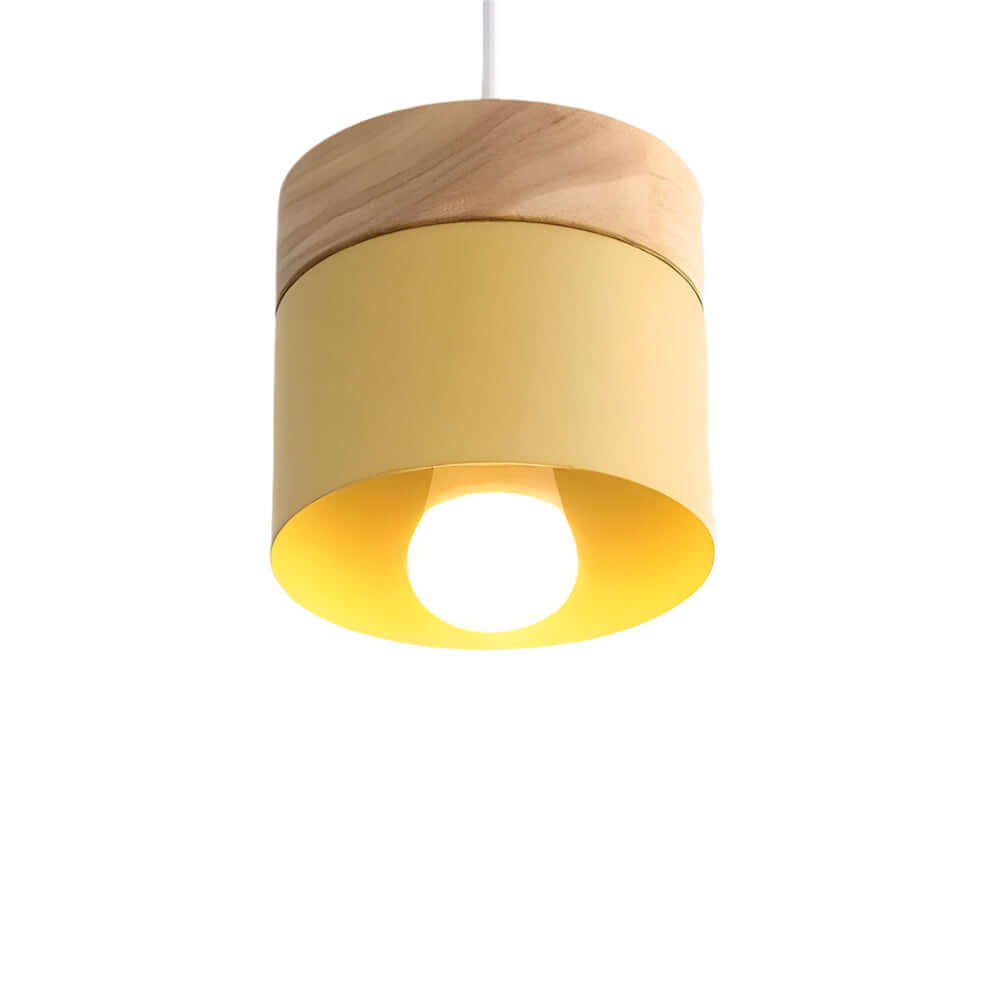 Holzpendelleuchte Robinson