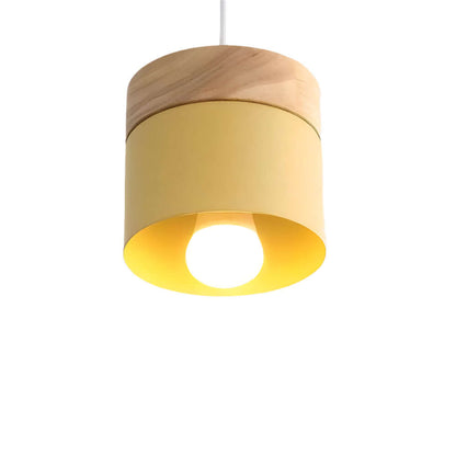 Holzpendelleuchte Robinson