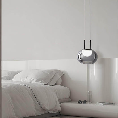 Moderne Halo Pendelleuchte, 3-flammig