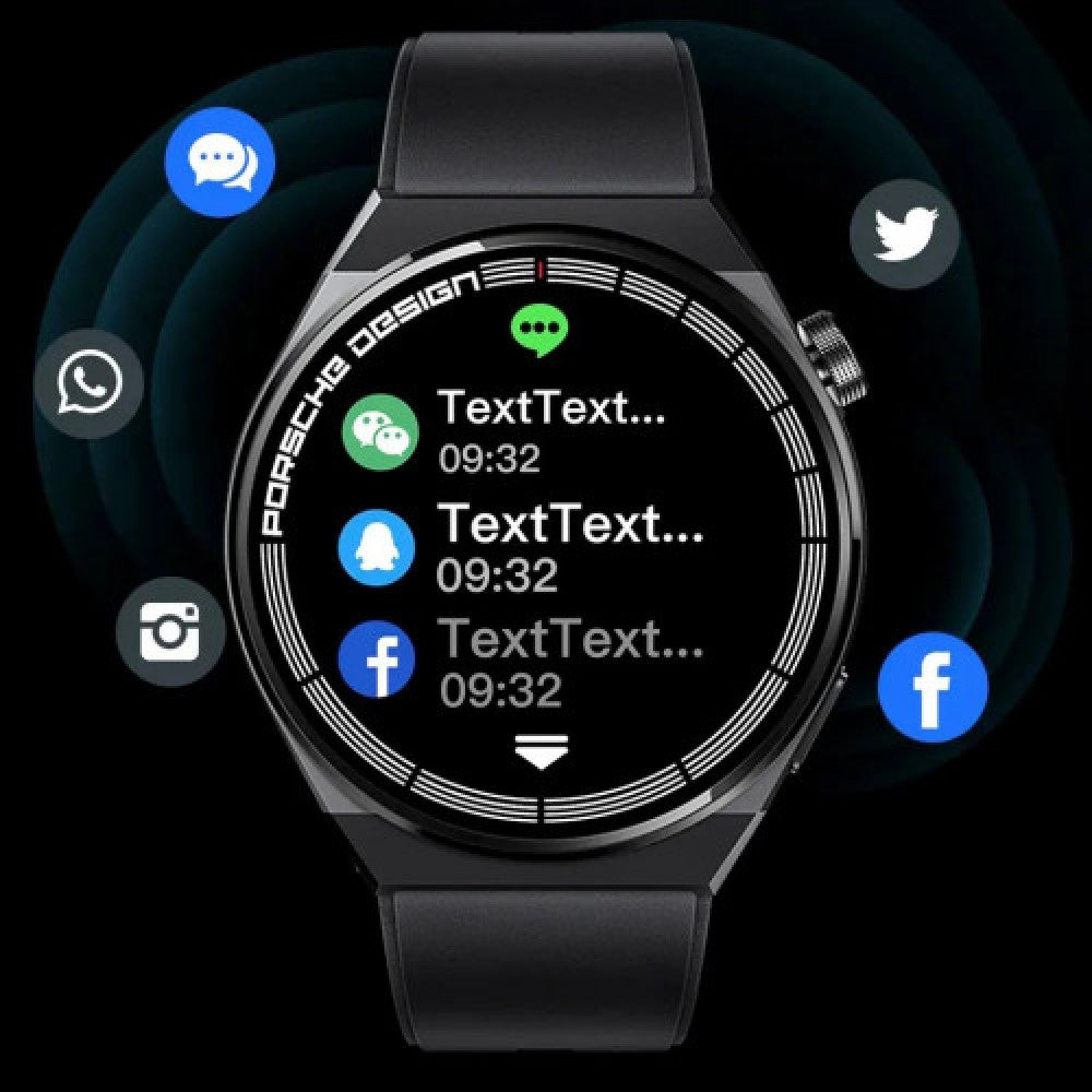 GT8 Sports Smartwatch – Bluetooth Fitness Tracker für Männer &amp; Frauen, kompatibel mit Android &amp; iOS