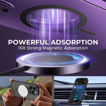 Magnetische Metall Snap-On-Hülle für iPhone