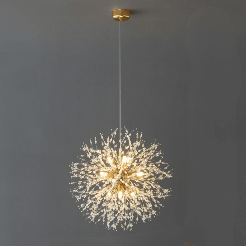 Moderne LED-Kristall-Pendelleuchte