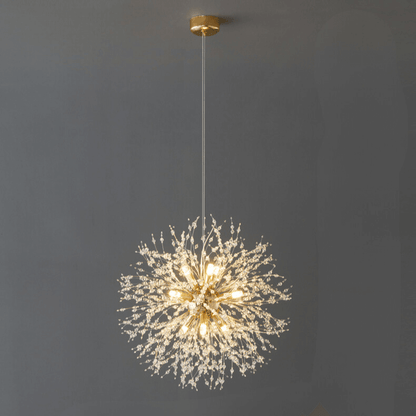 Moderne LED-Kristall-Pendelleuchte