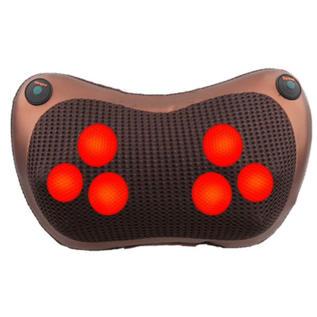 Shiatsu-Massagkissen mit Wärme – Für Nacken &amp; unteren Rücken