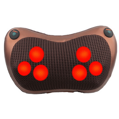 Shiatsu-Massagkissen mit Wärme – Für Nacken &amp; unteren Rücken