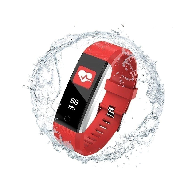 Wasserdichter Fitness-Tracker mit Herzfrequenzmonitor Smart-Armband